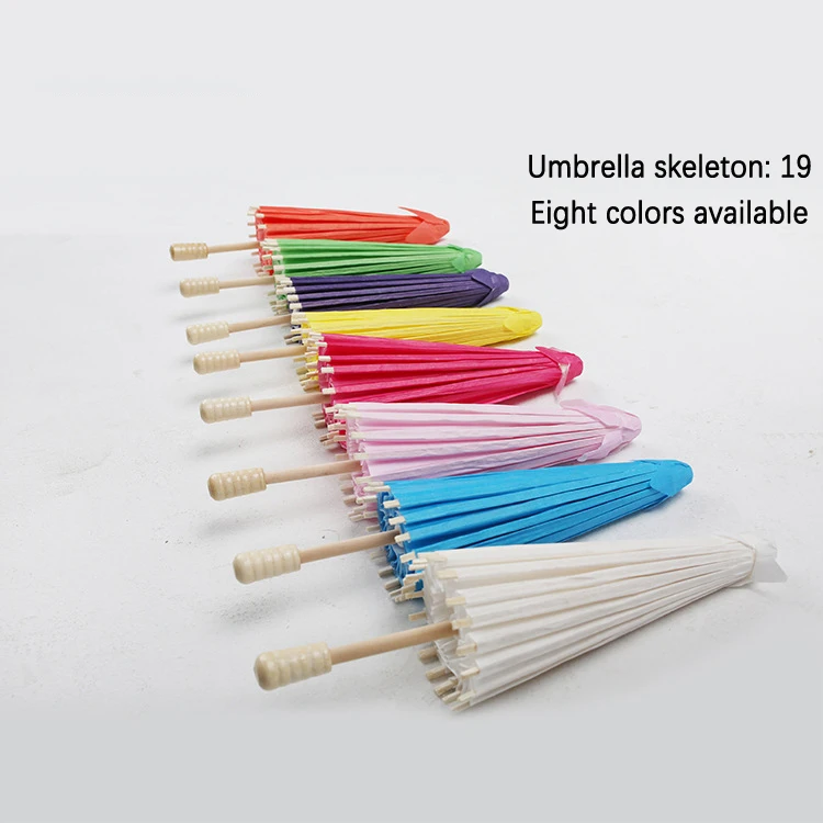 

Paper Umbrella Kids Umbrella Oilpaper Craft Umbrella Painted Doodle Umbrella Small Colored Paper Umbrella Decoration Umbrella