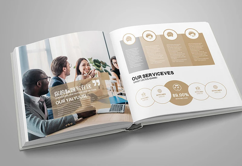 high quality magazine catalog book and brochure printing