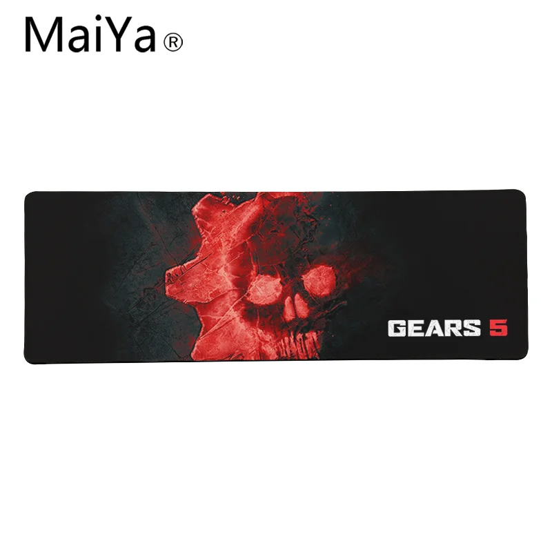 Lock Edge 40X90cm Maiya высокое качество шестерни 5 Прочный Резиновый Коврик Для Мыши Pad большой коврик для мыши клавиатуры коврик - Цвет: Lock Edge 40X90cm