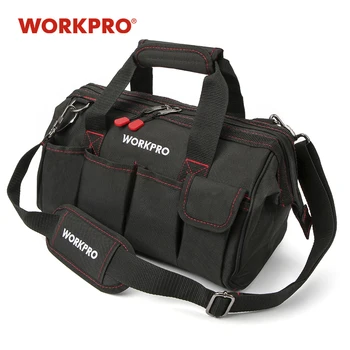 

WORKPRO Waterproof Tool bag Travel Bags Men Crossbody Bag Tool Bags Large Capacity Free Shipping 4 size(12 14 16 18 inch)