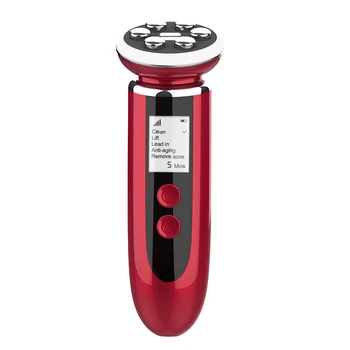 

Dropshipping Radio Facial Beauty Machine EMS RF LED Photon Sonic Vibration Face Skin Care Tool