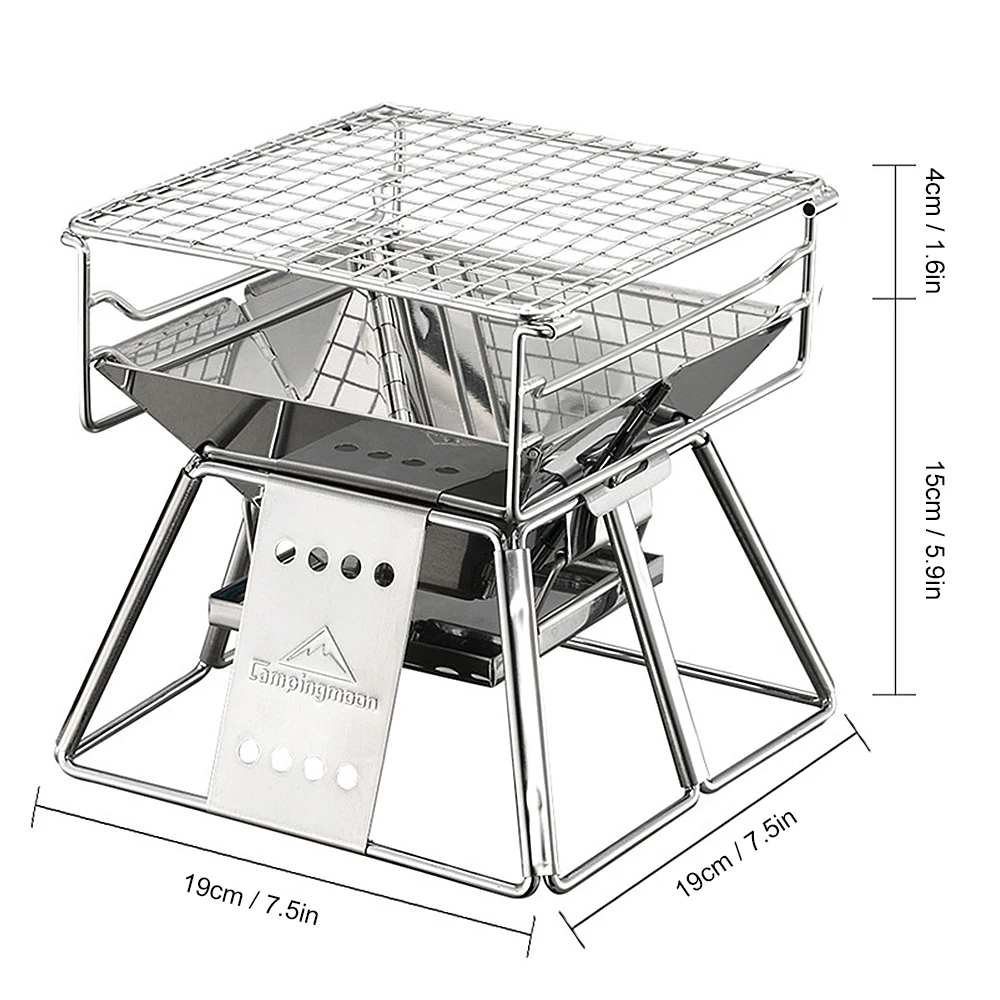 Мини-барбекю Гриль плита складной барбекю плита набор барбекю Гриль плита кухонная посуда для кемпинга пешего туризма альпинизма барбекю пикника