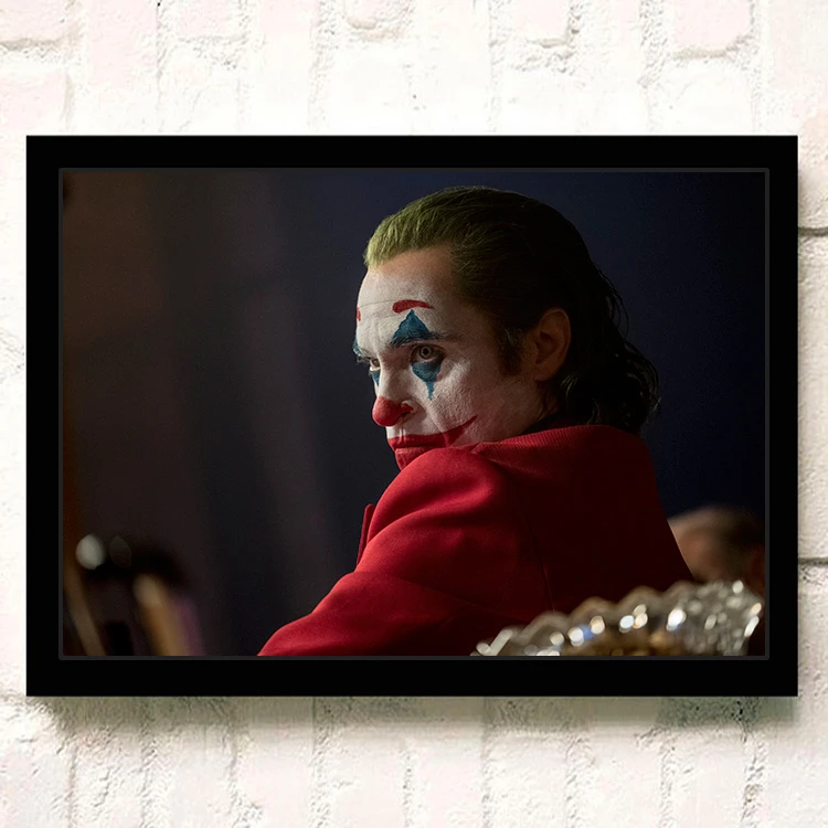 Joker, Joaquin, Phoenix, Хит, Ledger, DC фильмы-комиксы, настенная живопись, печать на холсте, для гостиной, Постер, картинки, домашний декор - Цвет: 9