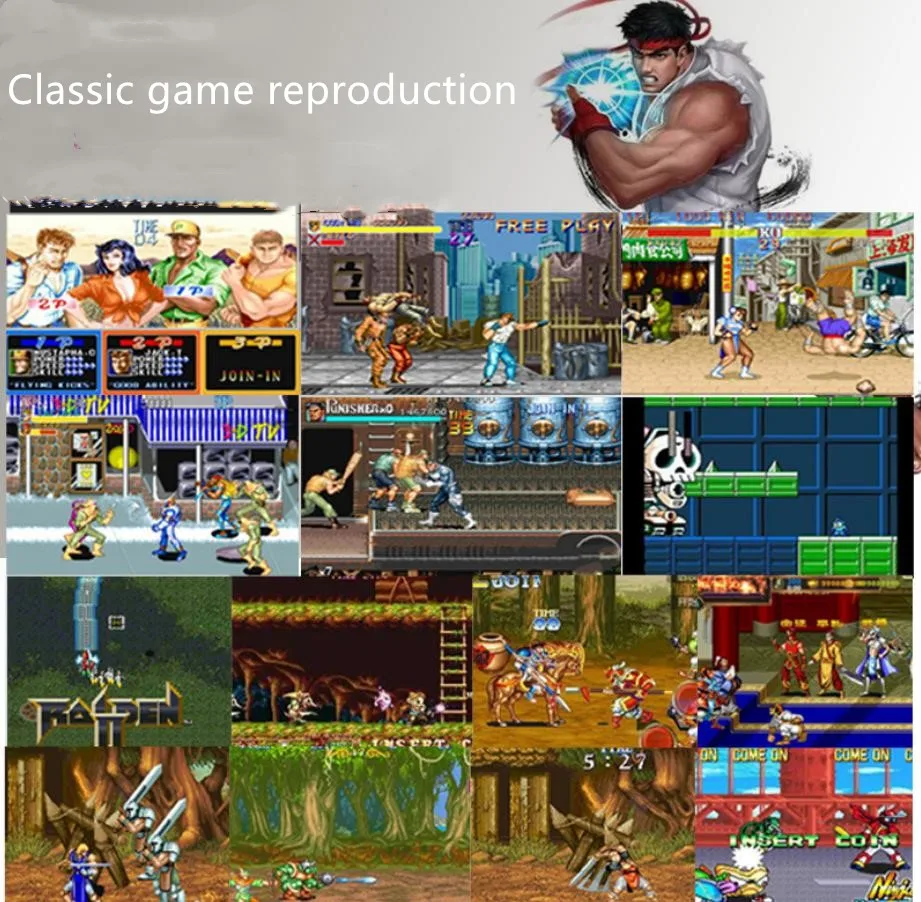 2020 Новый 7 дюймовый большой экран ретро мини ручной аркадный для GBA