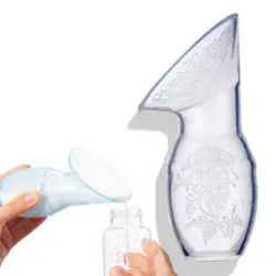 Tire lait en Silicone à haute aspiration, collecteur de lait maternel, fuite de lait, tire lait avec ventouse 