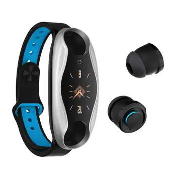 

T90 Newest AI Smart Watch With Bluetooth 5.0 Earphone Heart Rate Monitor Smart Bracelet Long Standby Sport Bracelet