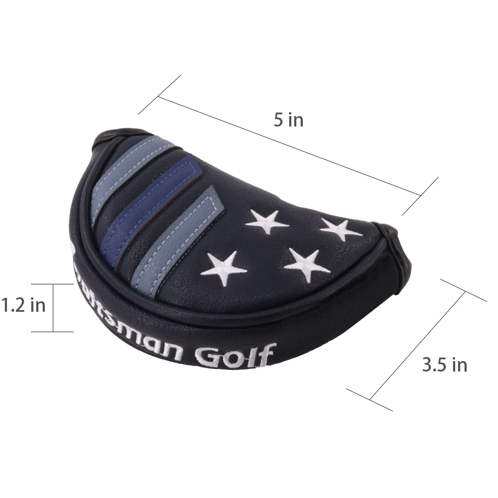 Обложка для клюшки Craftsman Golf Mid Mallet головы с магнитной застежкой звезда эмбриодри