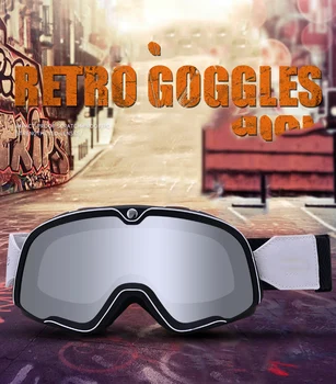 

Motorcycle equipment accessories Locomotive goggles retro mirror Sand glasses for Motorcycle