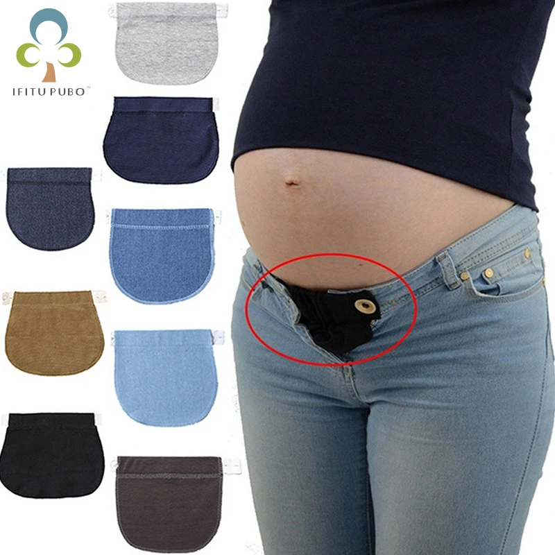 PregnantSewingAccessoriesWomenAdjustableElasticMaternityPregnancyWaistbandBeltWaist