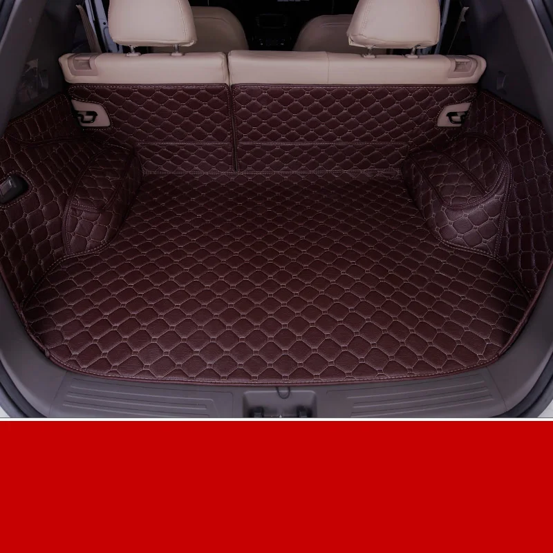 Для hyundai tucson кожаные багажнике автомобиля коврик для багажника 2010 2011 2012 2013 ix35 багажника ковер