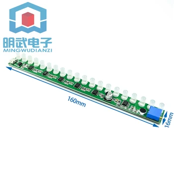 

Mono voice control level indicator, music melody light, audio sensor light, four-color mixing, adjustable sensitivity