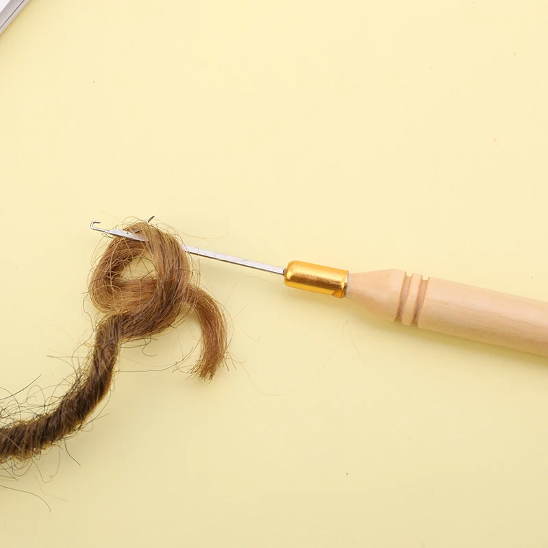 Wig Crochet Needles Set Dreadlock Crochet Hook Hair Weave Needle Carpets Making Repair Tool Hooks Needle Braid Craft LMDZ crochet hooks,crochet needles
