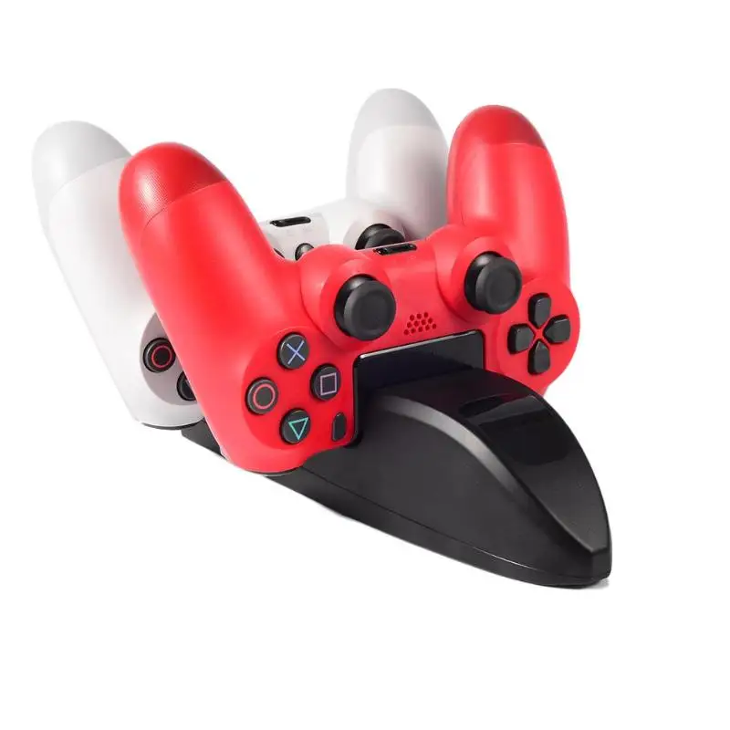 PS4 игровой контроллер зарядное устройство высокая производительность практичная износостойкая док-станция светодиодный двойной USB PS4 зарядная подставка станция Колыбель