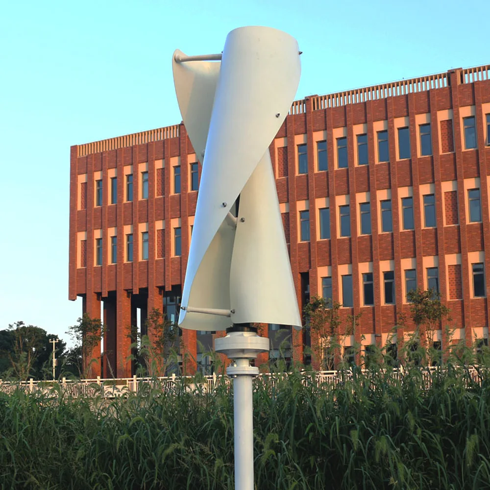 

600W 500W 400W Vertical Wind Turbine Permanent Magnet Generator 3 Phase 12V 24V 48V Vertical Axis Coreless Wind Generator