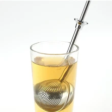 50 шт., креативная чайная ложка из нержавеющей стали, сетчатый фильтр для трав, фильтр для специй, шарик для заварки