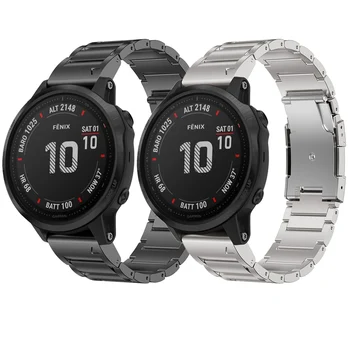 

22mm Alloy Straps For Garmin Fenix 6/ Fenix 6 Pro/Fenix 5 /Fenix 5 Plus Smart Watch Band Wrist Bracelet for Fenix 6 Pro Correa