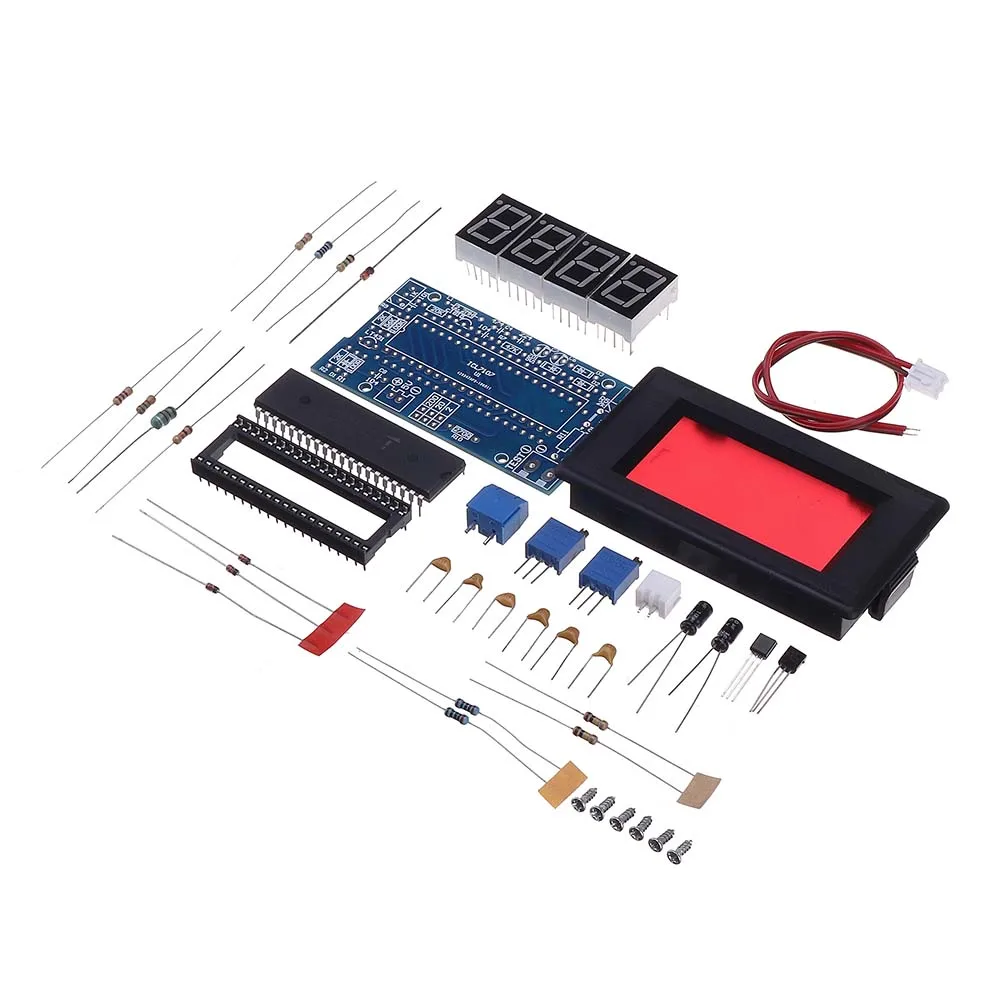 ICL7107 вольтметр DIY Электронный производственный комплект DC5V 35mA измеритель напряжения Цифровой вольтметр светодиодные модули аксессуар
