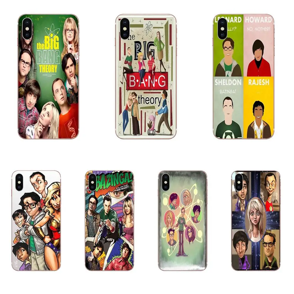 Soft TPU Printing Big Bang Theory Art A2 For Samsung Galaxy Note 8 9 10 Pro S4 S5 S6 S7 S8 S9 S10 S11 S11E S20 Edge Plus Ultra | Мобильные