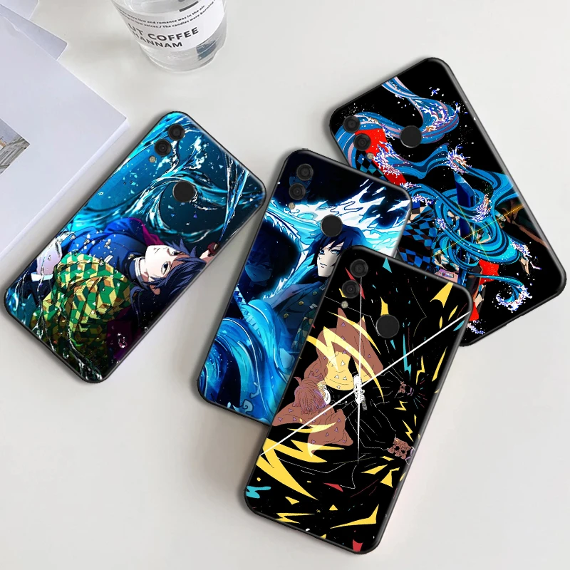 Cartoon Japan Anime Demon Slayer Phone Case For Huawei Honor 7x 8x 8c 9 V9 9x 9x Lite 9 Lite 10 V10 No Yaiba Soft Cover Fundas Phone Case Covers Aliexpress
