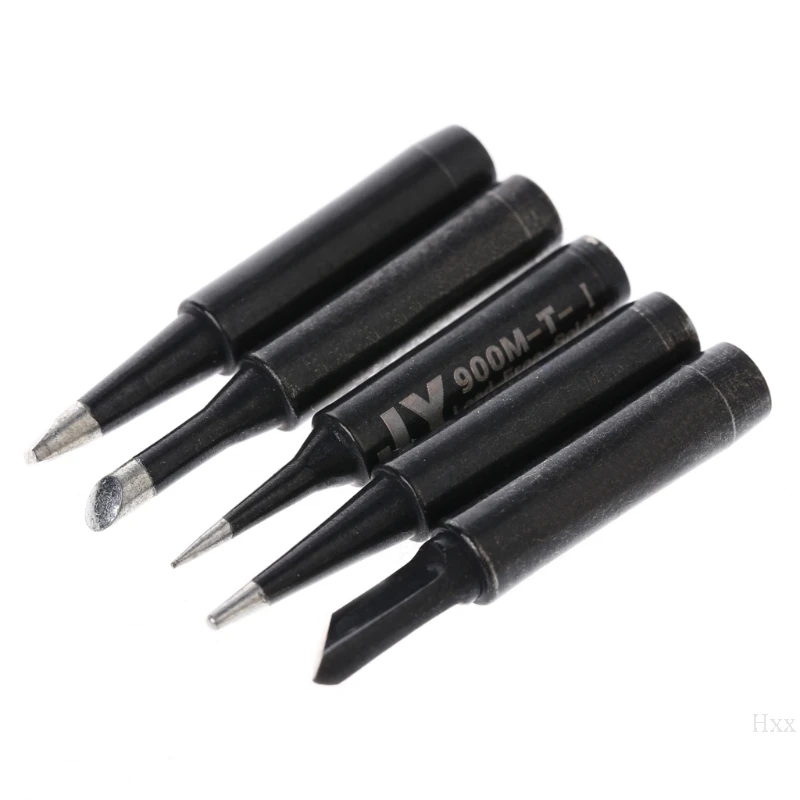 5 шт бессвинцовый паяльник наконечники 900M-T для Hakko 936 SAIKE 909D 852 936d