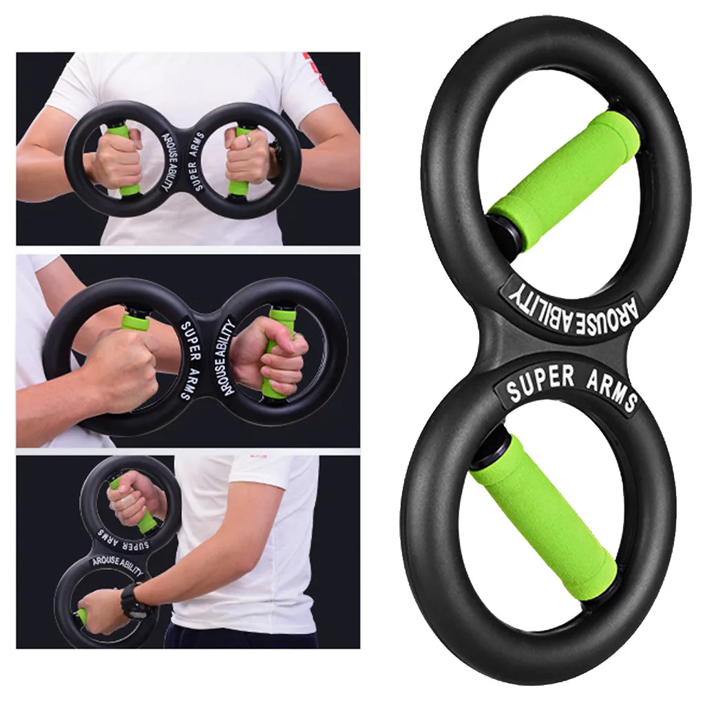 Outdoor&Sport Twister bar Exercise Equipment Forearm Strength 8 Shape Hand Arm Strength Trainer Sports Exercise Arm Equipment 47