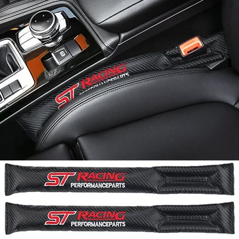 

Auto Seat ST RACING Emblems Gap Pad Filler Spacer Slot Plug Car-styling Accessories For Ford Fiesta Mondeo Focus MK2 MK3 MK4