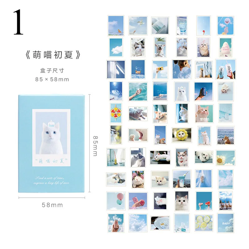 120 шт./кор. милые декоративные Стикеры s Kawaii единорог игрушки Стикеры s Бумага клей Стикеры для детей Сделай Сам принадлежности для скрапбукинга - Цвет: 1