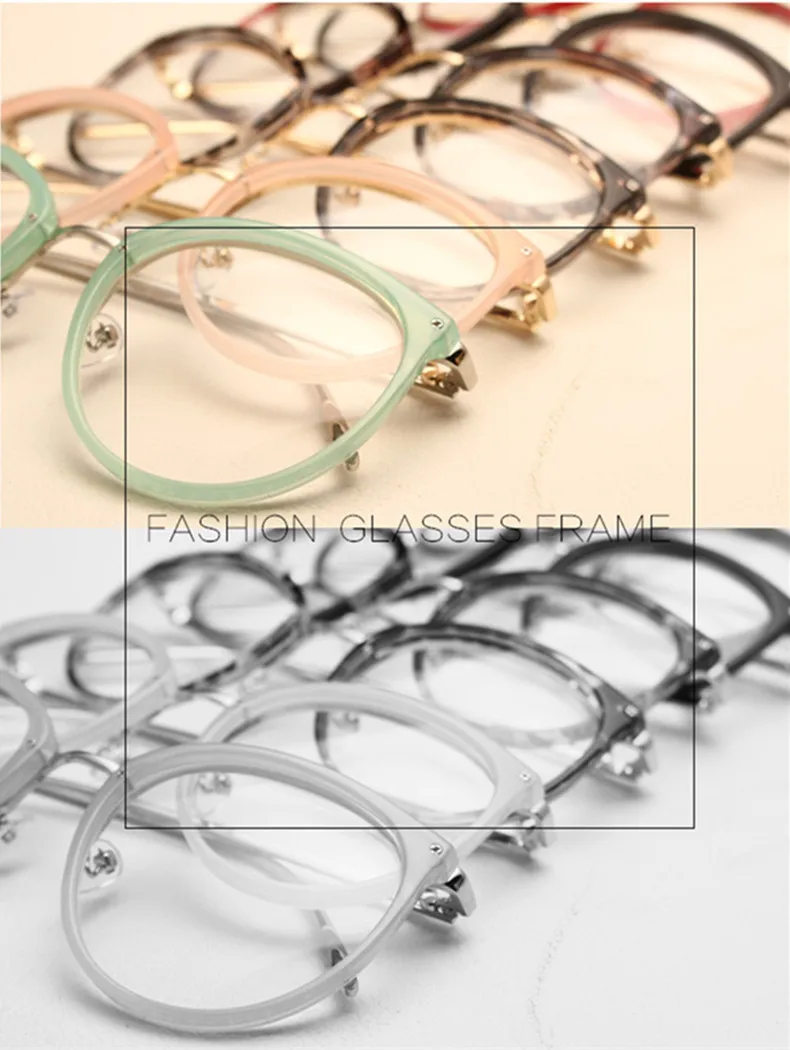 Imwete, винтажные очки для близорукости, оправа для женщин, прозрачные линзы, Классические оптические очки для глаз, Ретро стиль, металлические дизайнерские оправы для очков