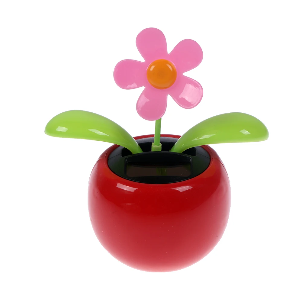 Ours Balançoire à énergie Solaire Pour Tableau De Bord Voiture - Décoration Mignonne Bureau Ou Intérieur - 9x6.5x6 Cm