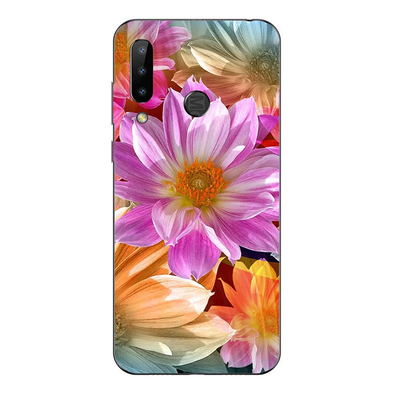M28 Мягкие силиконовые с рисунком, чехол для телефона, чехол Для Doogee Y9 plus N20, цветная задняя крышка, милый мультяшный цветочный чехол - Color: M28