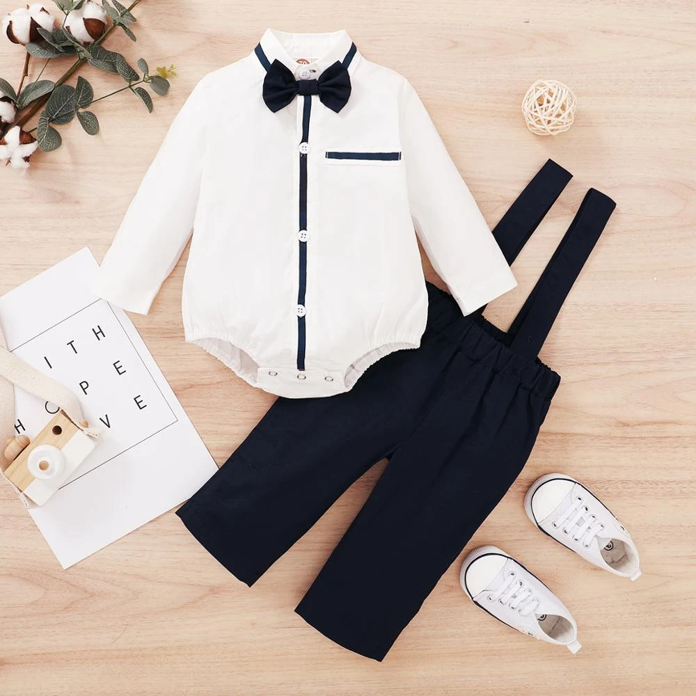 suspender dress baby boy