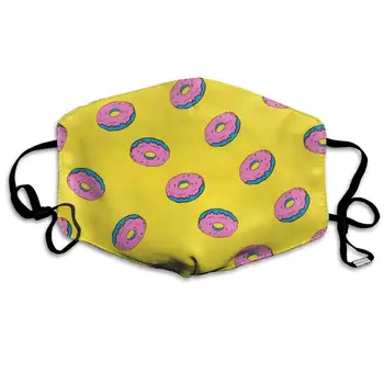 

Garde Art Studio Unisex Durable Polyester Mouth Face Cover Mask, Fashion Outdoor Half Face Masks, Cartoon Elephant Washable &