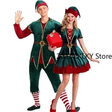 Vêtements de noël haut de gamme pour hommes et femmes, costumes cosplay, robe de fête du nouvel an, en velours, nouvelle collection