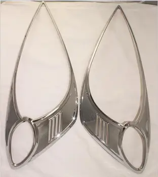 

Headlight decorative For Honda Fit Jazz 2008- 2013 Head Light Lamp Cover Trim Frame Protector Sticker Car Styling Accessory