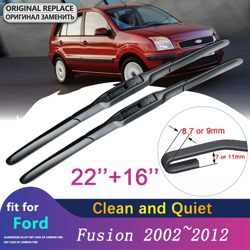 forFordFusion20022012EuropeModelCarWiperBladesFront