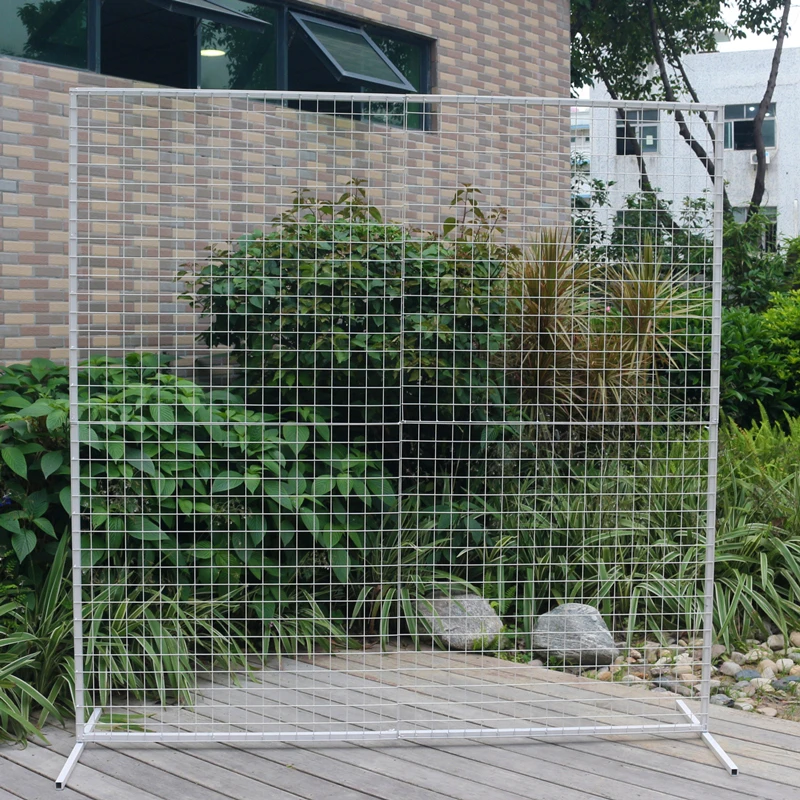 JAROWN Wedding Grid Iron Arch Gold Wedding Backdrop Decor Stand Party Geometry Shaped Wrought White Square Iron Decoration (5)