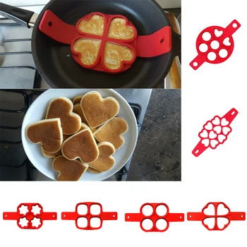 

Silicone Egg Pastry Tools Non stick Cooking Tool Ring Maker Perfect Round Shape Soap Cake Pancake Maker Mould Kitchen DIY