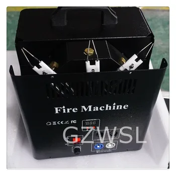 

2PCS /LOT Party Nightclub DMX 512 Colorful LPG Fire Machine With 3 Heads
