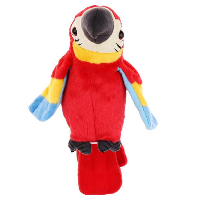 TALKING PARROT - Repeats What You Say Electronic Pet Plush Interactive Toy 2