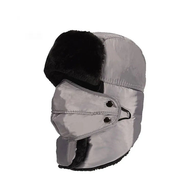 Мужская шапка Lei Feng, зимняя шапка с маской, шапка для спорта на открытом воздухе, теплая Женская хлопковая шапка для спорта на открытом воздухе, утолщенная шапка для холодной погоды - Цвет: Figure 4