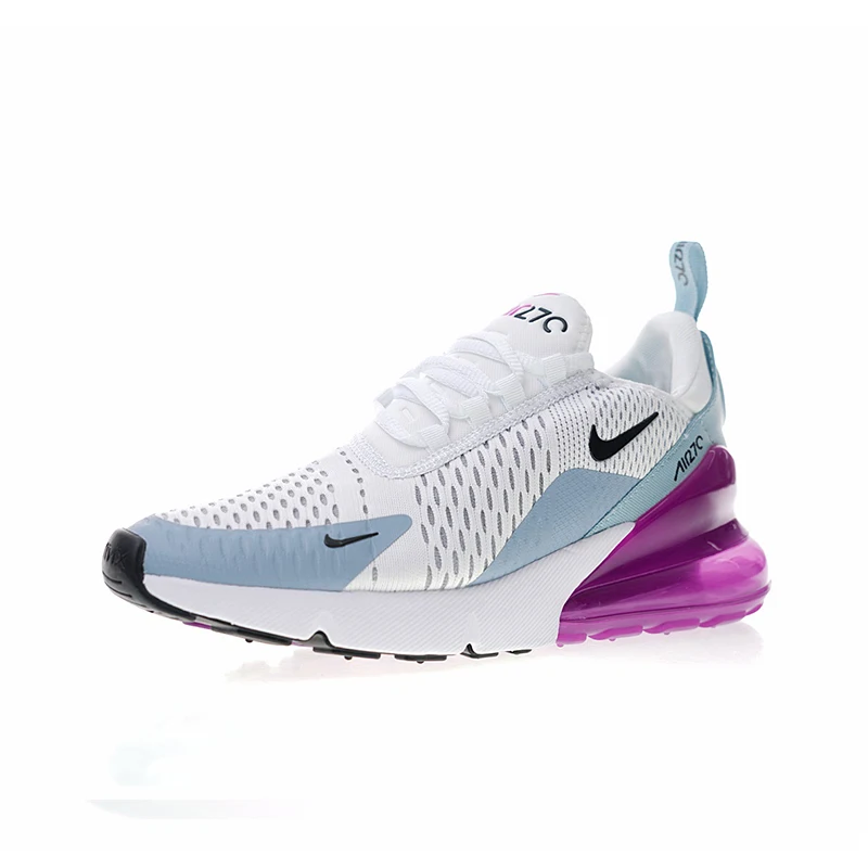 Оригинальные женские кроссовки для бега Nike AIR MAX 270, черные Нескользящие износостойкие легкие спортивные кроссовки AH6789, лидер продаж