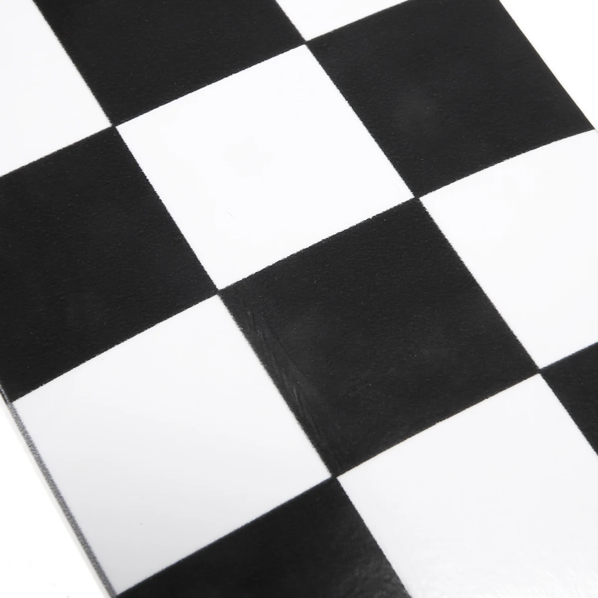 1PC 7.6x275cm Waterproof Checkered Vinyl Sticker Tape Black And White Decal For Car Motorcycle Body Tank Decorating
