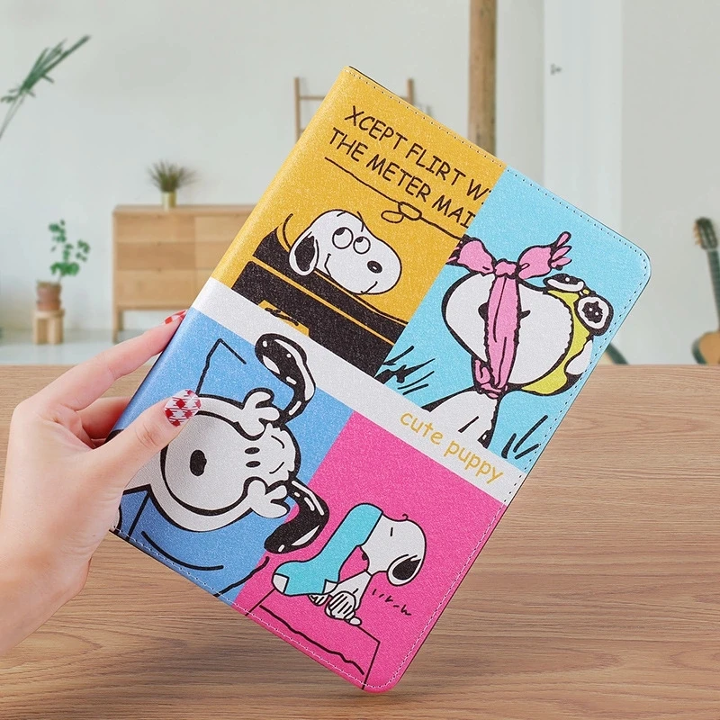 Мягкий черный чехол с изображением милой собаки для iPad Air 1/2, чехол для iPad Pro 10,5 iPad mini Auto Wake Up/Sleep