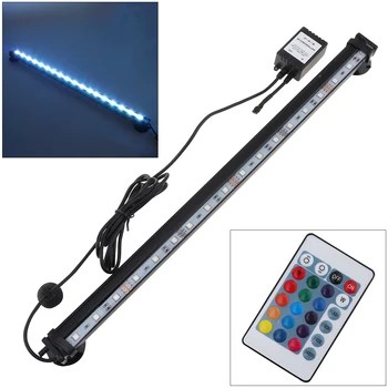 

18" 18LED Universal Color Changing Aquarium Fish Tank Underwater Submersible Air Bubble LED Lights with 100V-240V / 50-60HZ