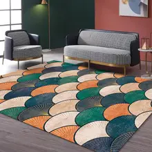 Современные масштабные ковры геометрической формы для гостиной, дома, спальни, персидский ковер, коврики для журнального столика, тонкие коврики