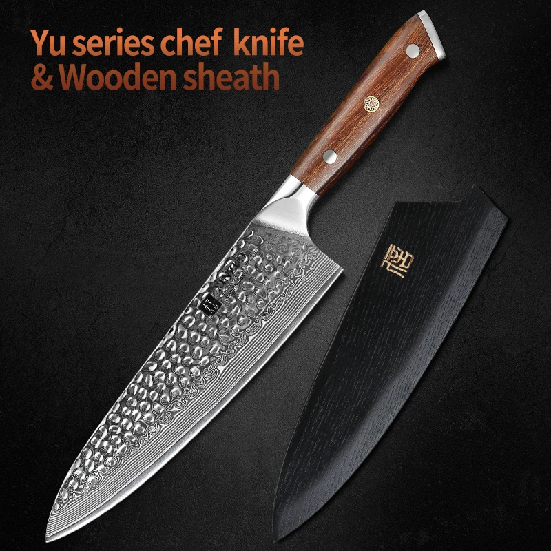 with Wooden sheath