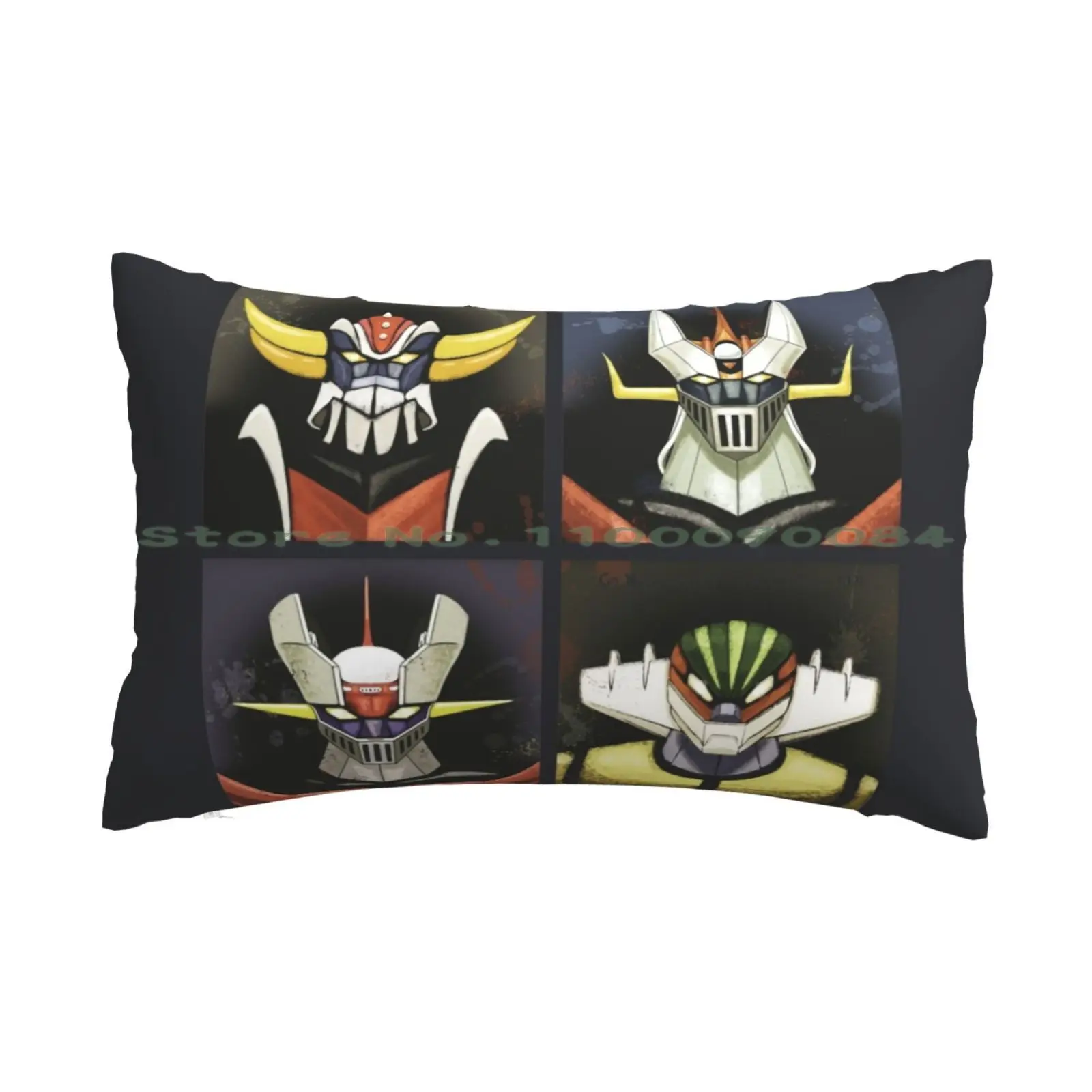 

Go Nagai Tribute-Grendizer , Jeeg , Z , Great Pillow Case 20x30 50*75 Sofa Bedroom Go Nagai Z Great Jeeg Ufo Robot Mazinga