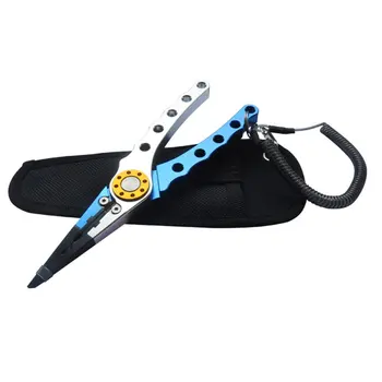 

Fish pliers Tungsten steel fishing line Cutter fishing lip grips New version fishing hook remover