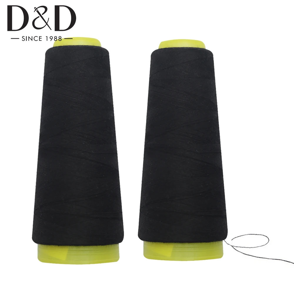 3000M Sewing Thread 40s/2 Polyester Thread Spools for Sewing Quilting  Overlock Hand & Sewing Machine White Black Threads - AliExpress