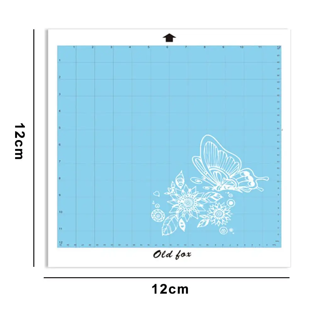 1 шт. сменный коврик для резки прозрачный липкий коврик с измерительной сеткой 12 на 12 дюймов для silhouette Cameo плоттер